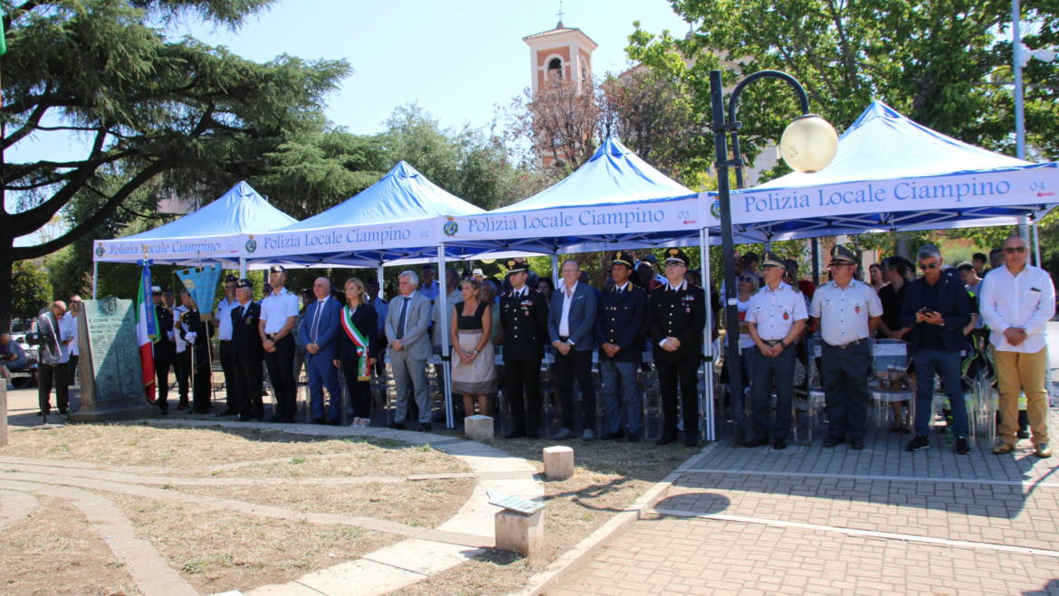 11 Luglio 2024: Cerimonia in occasione del 33° anniversario della costituzione del nostro Corpo di Polizia Locale