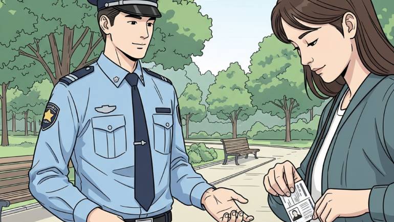 Identificazione ed accompagnamento presso gli uffici di polizia